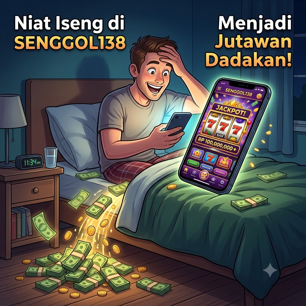 Niat Awal Cuma Mau "Iseng" Sebelum Tidur, Pria Ini Malah Jadi Jutawan Dadakan di SENGGOL138