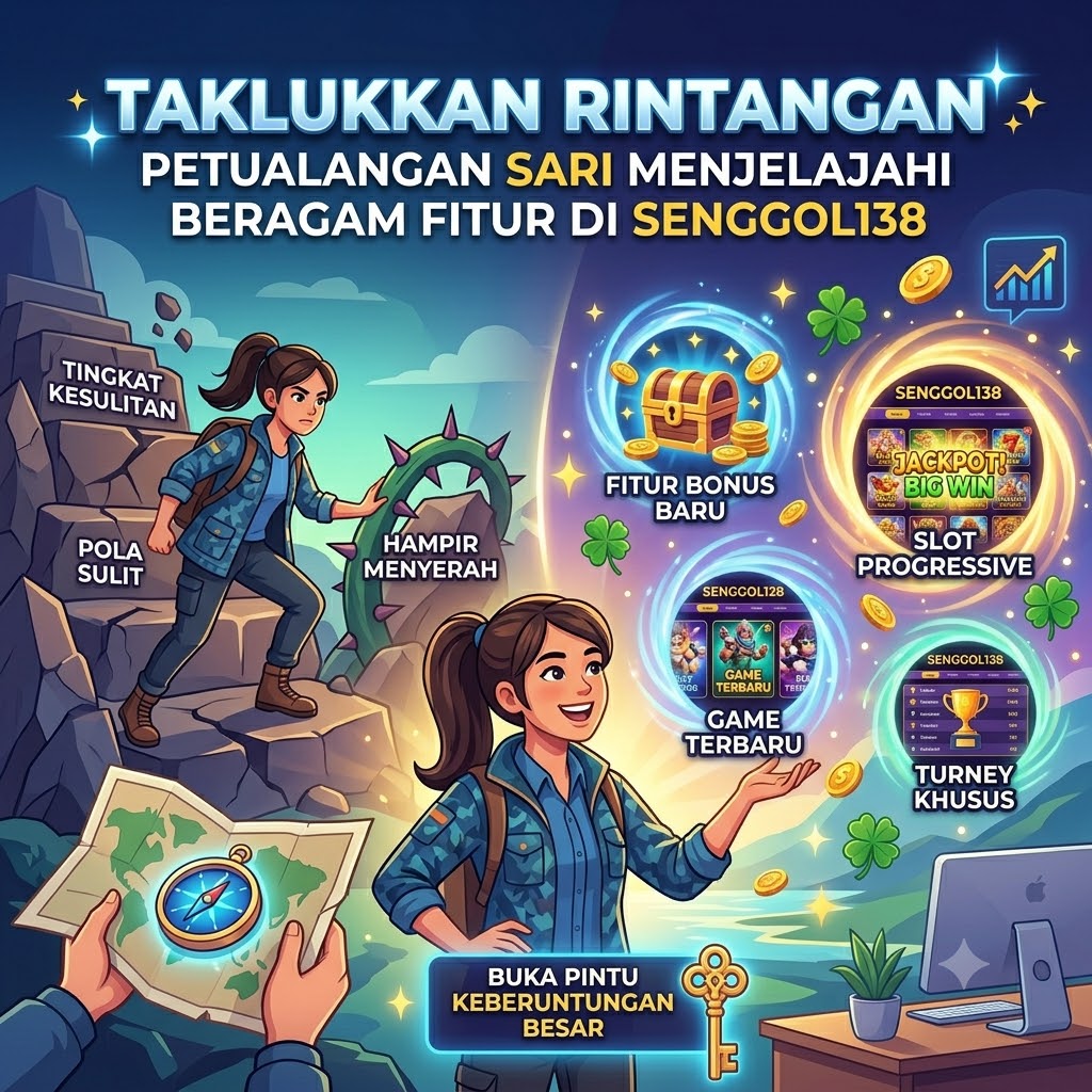 Taklukkan Rintangan: Petualangan Sari Menjelajahi Beragam Fitur di SENGGOL138